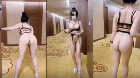 Bắt em cởi đồ ra hành lang khách sạn cho anh quay thì gặp người lạ