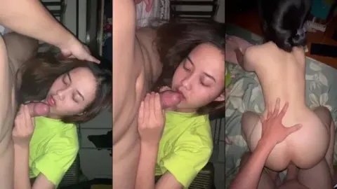 Đêm nào em cũng bắt trả bài sướng nhưng không dám rên to