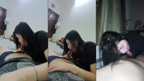 Đi làm về chưa kịp cởi đồ mà em đã lao vào mút