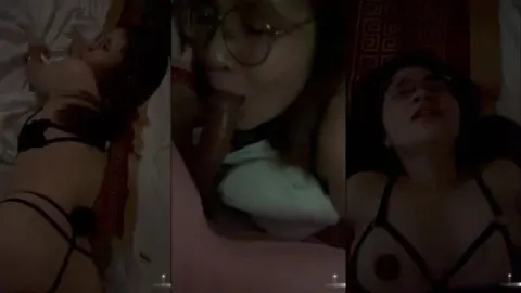 Em gái kính cận mặt dâm đãng chim găm bi còn không đủ với em